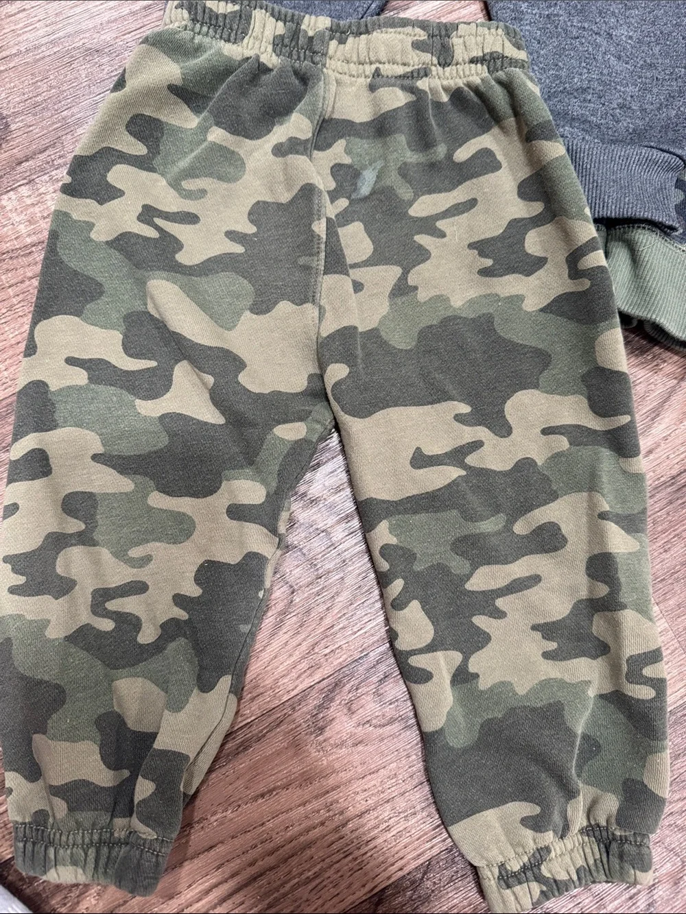 Nike 2T / 24 Mo Kids Grey & Green Camo Jogger 4-Pack